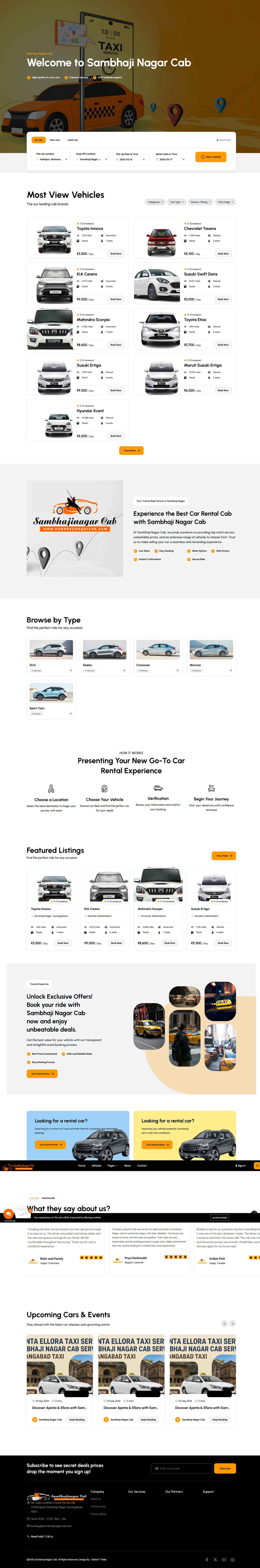 sambhajinagarcab-booking-website